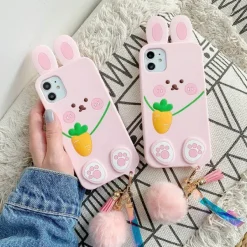 Iphone Cases*Boogzel Clothing Bunny iPhone Case Pink