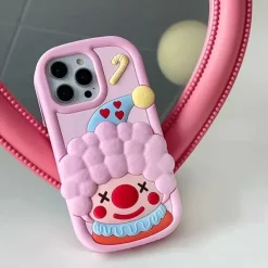 Iphone Cases*Boogzel Clothing 3D Clown IPhone Case Pink