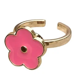 Anxiety Rings|Rings*Boogzel Clothing Pink Flower Anxiety Ring