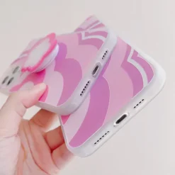 Iphone Cases*Boogzel Clothing Flower Holder iPhone Case Pink