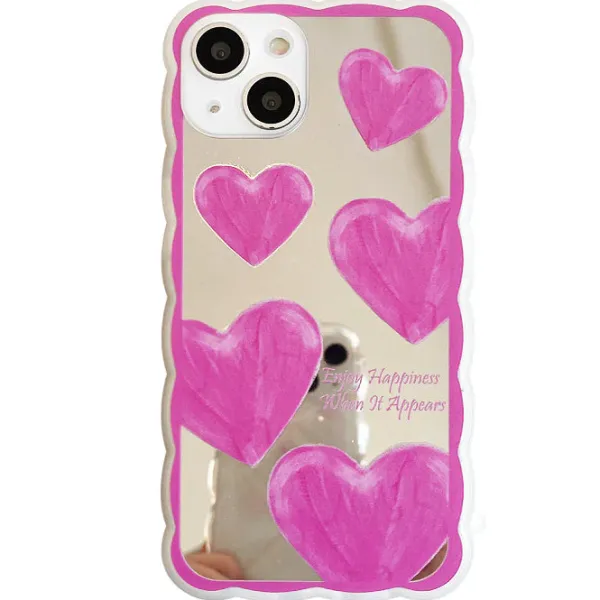 Iphone Cases*Boogzel Clothing Hearts iPhone Case Pink