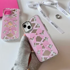 Iphone Cases*Boogzel Clothing Lace Up iPhone Case Pink