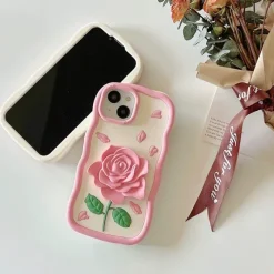 Iphone Cases*Boogzel Clothing Rose iPhone Case Pink