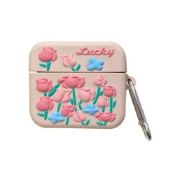 Iphone Cases*Boogzel Clothing Roses AirPods Case Pink