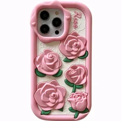 Iphone Cases*Boogzel Clothing Roses iPhone Case Pink