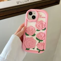 Iphone Cases*Boogzel Clothing Roses iPhone Case Pink