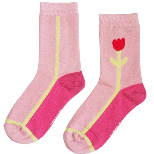 Socks*Boogzel Clothing Tulip Socks Pink