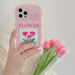 Iphone Cases*Boogzel Clothing Tulips iPhone Case Pink