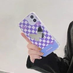 Iphone Cases*Boogzel Clothing Plaid Butterfly Mirror iPhone Case