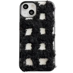 Iphone Cases*Boogzel Clothing Plaid Fuzzy iPhone Case