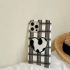 Iphone Cases*Boogzel Clothing Plaid Heart iPhone Case