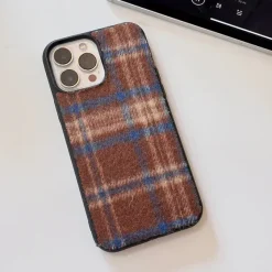 Iphone Cases*Boogzel Clothing Plaid Wool iPhone Case