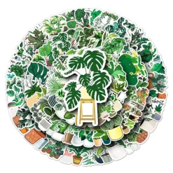 Aesthetic Room Decor*Boogzel Clothing Plant Mom Aesthetic 50 pcs Sticker Pack