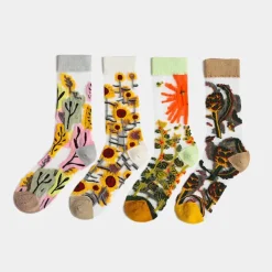 Socks*Boogzel Clothing Plant Mom Transparent Socks