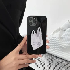 Iphone Cases*Boogzel Clothing Plastic Bag iPhone Case Black