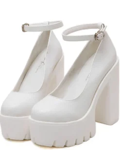 Classics|Sandals / Mary Janes*Boogzel Clothing Platform Heeled Sandals