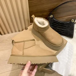 Classics|Boots / Platform Boots*Boogzel Clothing Platform Sheepskin Boot