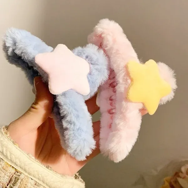 Hair Accessories*Boogzel Clothing Plush Star Hair Claw Clip