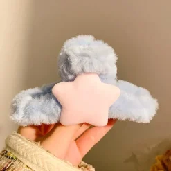 Hair Accessories*Boogzel Clothing Plush Star Hair Claw Clip