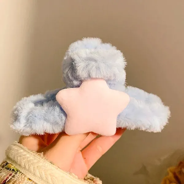 Hair Accessories*Boogzel Clothing Plush Star Hair Claw Clip