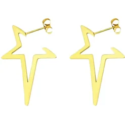 Earrings*Boogzel Clothing Pointed Star Earrings