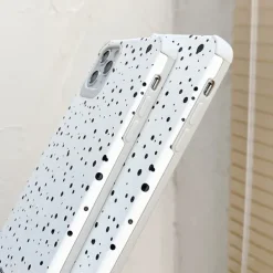 Iphone Cases*Boogzel Clothing Polka Dots iPhone Case White