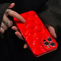 Iphone Cases*Boogzel Clothing Pop of 3D Bubble iPhone Case Red