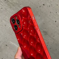 Iphone Cases*Boogzel Clothing Pop of 3D Bubble iPhone Case Red