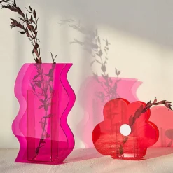 Flower Vases|Aesthetic Room Decor*Boogzel Clothing Postmodern Acrylic Vases