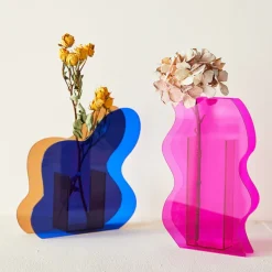 Flower Vases|Aesthetic Room Decor*Boogzel Clothing Postmodern Acrylic Vases
