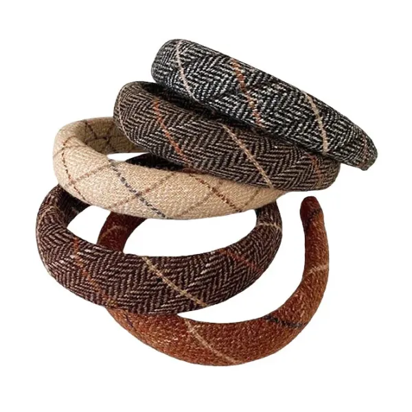 Hair Accessories*Boogzel Clothing Preppy Aesthetic Plaid Headband