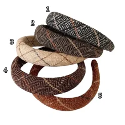 Hair Accessories*Boogzel Clothing Preppy Aesthetic Plaid Headband