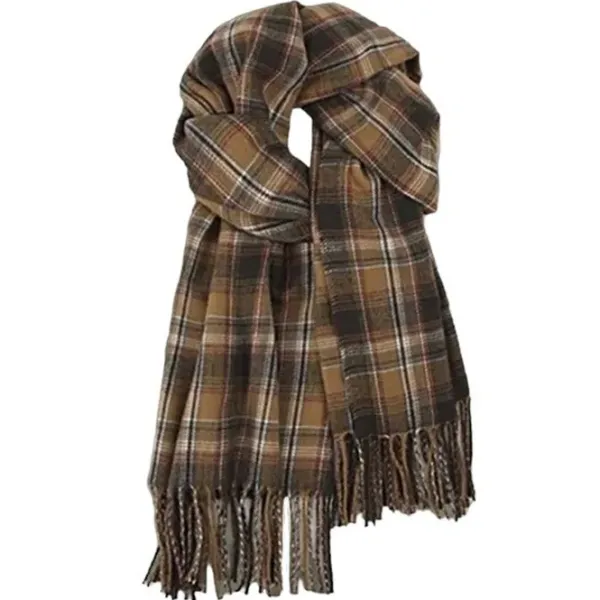 Other*Boogzel Clothing Preppy Aesthetic Plaid Scarf