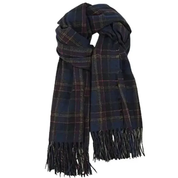 Other*Boogzel Clothing Preppy Aesthetic Plaid Scarf