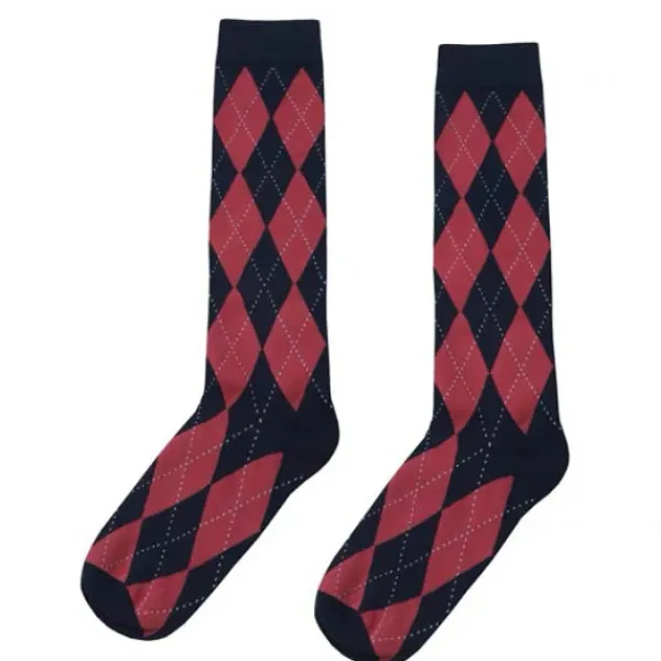 Socks*Boogzel Clothing Preppy Argyle High Socks