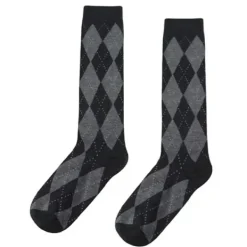 Socks*Boogzel Clothing Preppy Argyle High Socks