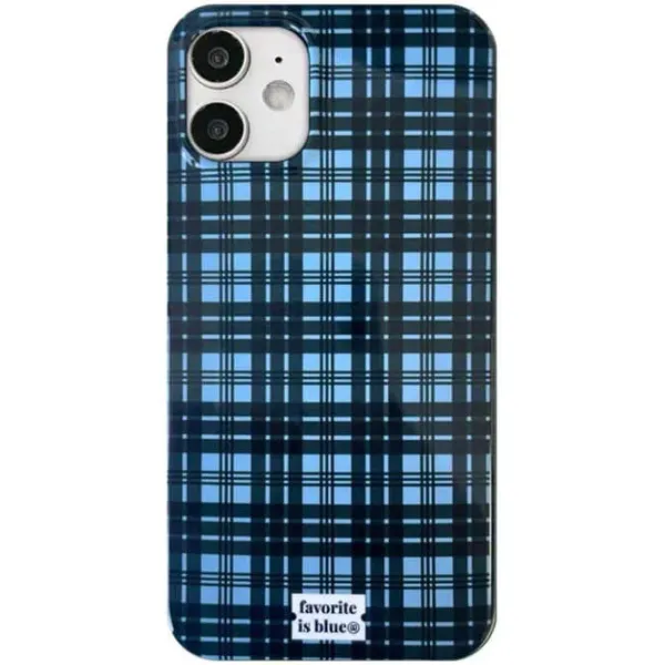 Iphone Cases*Boogzel Clothing Preppy Plaid iPhone Case Blue