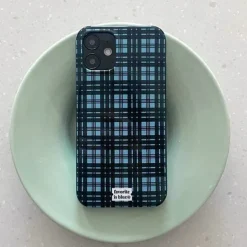 Iphone Cases*Boogzel Clothing Preppy Plaid iPhone Case Blue