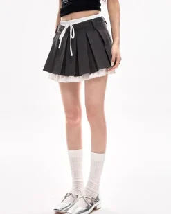 Skirts*Boogzel Clothing Preppy Layered Mini Skirt