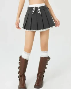 Skirts*Boogzel Clothing Preppy Layered Mini Skirt