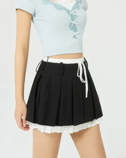 Skirts*Boogzel Clothing Preppy Layered Mini Skirt