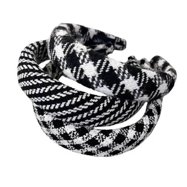 Hair Accessories*Boogzel Clothing Preppy Plaid Tweed Headband
