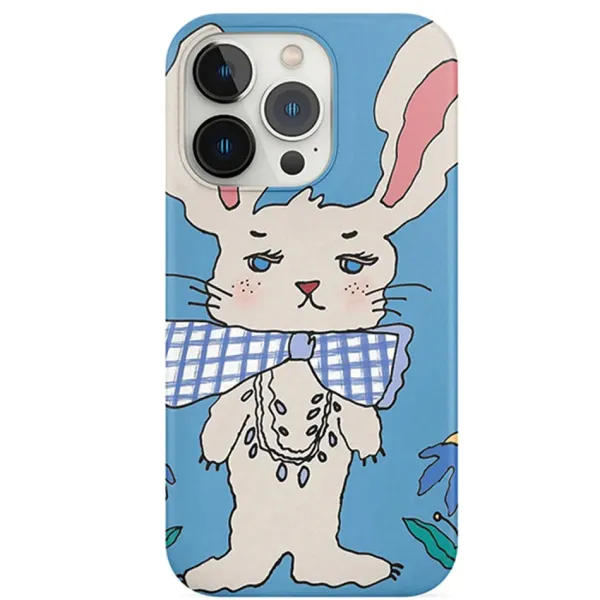Iphone Cases*Boogzel Clothing Preppy Style Rabbit iPhone Case Blue