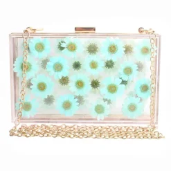 Bags & Purses*Boogzel Clothing Pressed Flower Aesthetic Handbag