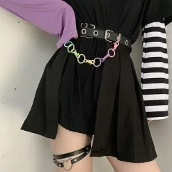 Other|Belts & Chains*Boogzel Clothing Pretty in Pastel Pant Chain Pink/lavender