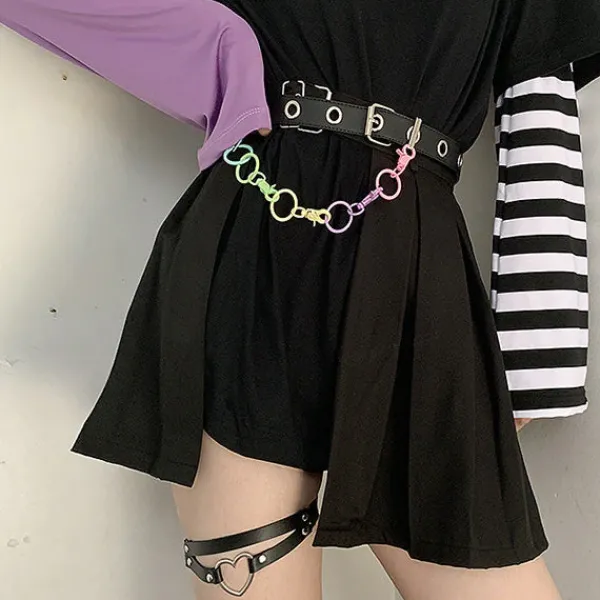 Other|Belts & Chains*Boogzel Clothing Pretty in Pastel Pant Chain Pink/lavender