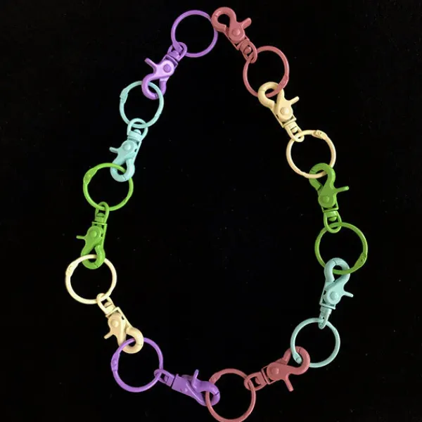 Other|Belts & Chains*Boogzel Clothing Pretty in Pastel Pant Chain Pink/lavender