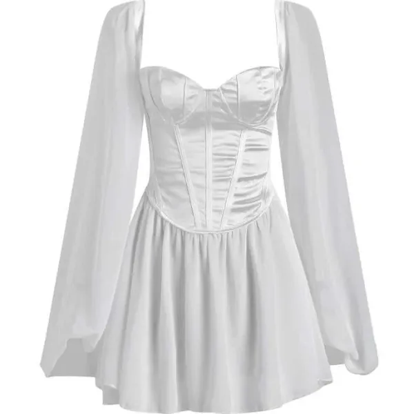 Dresses & Rompers*Boogzel Clothing Princess Corset Dress White