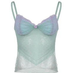 Y2K Tops*Boogzel Clothing Princess Mood Baby Tank Top Blue