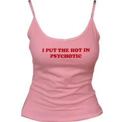 Y2K Tops|Crop Tops*Boogzel Clothing Psychotic Tank Top